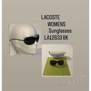 Lacoste Womens Sunglasses Black LA12633 BK 62 - 17*120mm BK RARE